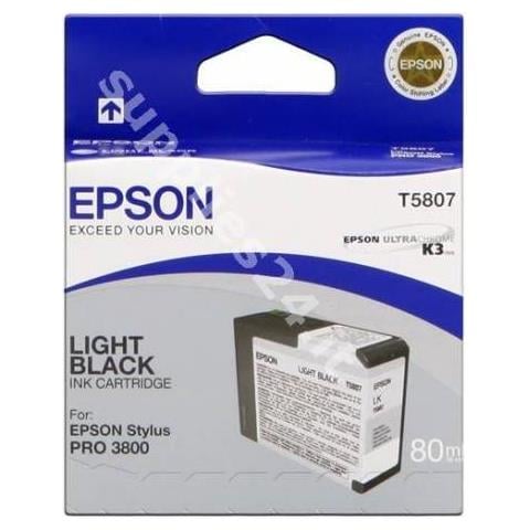 C13T580700 Cartuccia Ink Originale Nera Chiaro per Stylus Pro 3800/3880 - Foto 4