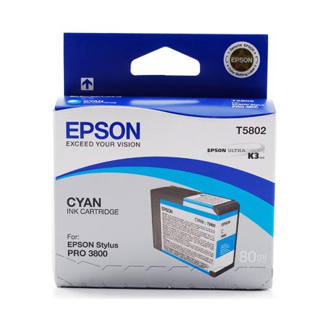 C13T580200 Cartuccia Ink Originale Ciano per Stylus Pro 3800/3880 - Foto 2