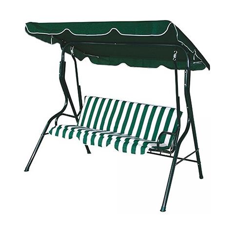 Dondolo in acciaio per esterno da giardino 170x110x153 cm - Foto 5