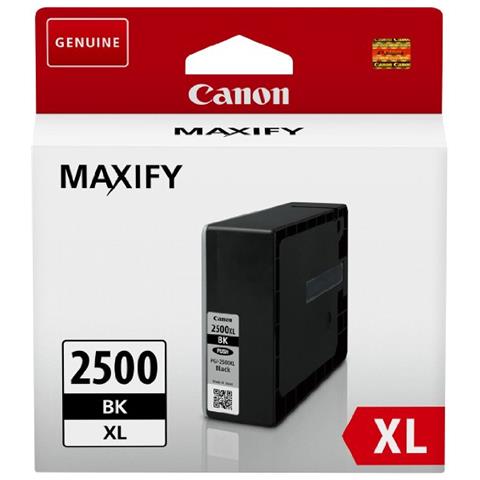 PGI-2500XL BK Cartuccia Ink Originale Nera per MAXIFY iB4050 / MB5050 Capacità 2500 Pagine - Foto 2