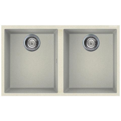 LAV. QUADRA 350 76x44 2V BIANCO ANTICO 62 SOTTO TO - Foto 1