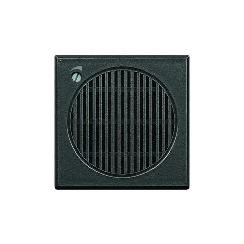 Suoneria Elettronica 3 Suoni Diversi Regolazione Volume Frontale 12v A. c. / d. c. Antracite - Foto 1