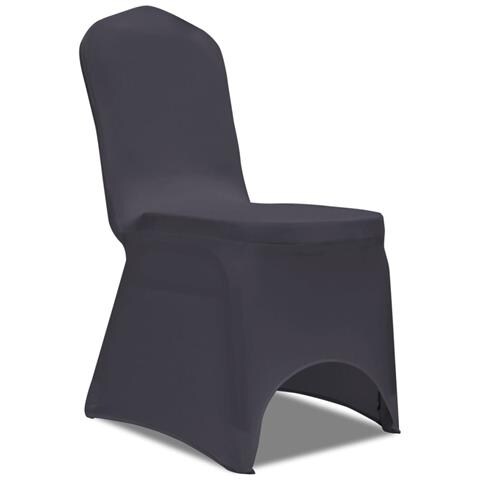Fodera Elastica Per Sedie 6 Pz. Antracite - Foto 8