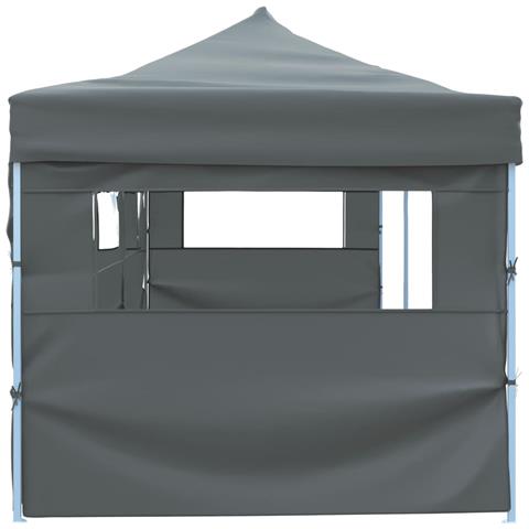 Tenda Pieghevole Pop-up Con 5 Pareti Laterali 3x9 M Antracite - Foto 10
