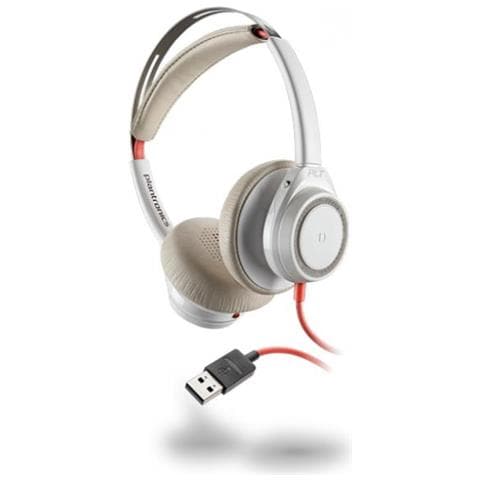 Blackwire 7225 Auricolare Per Telefono Cellulare Stereofonico Padiglione Auricolare Bianco - Foto 1