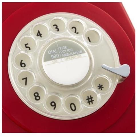 Gpo 746 Rotary Phone Red - Foto 3