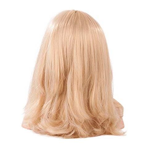 1192052 Testa Venire Acconciare Con Capelli Biondi E Occhi Azzurri - Testa Di Centimetri In Set Da 58 Pezzi Pettinare E Truccare Alta 28 - Adatta Per Bambine Dai 3 Anni In Su - Foto 2