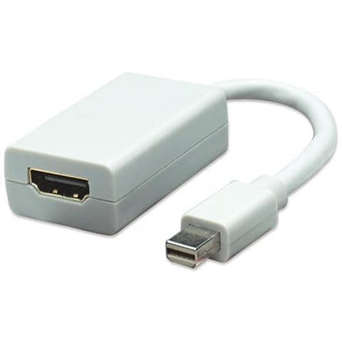 Adattatore Mini Displayport (thunderbolt) 1.1 / Hdmi 15cm Bianco - Foto 1