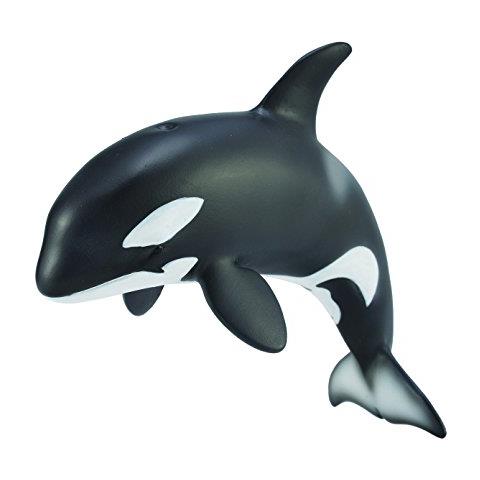 Sea Life Orca Calf Toy Figure Autentico Modello Dipinto A Mano - Foto 1