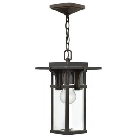 Lanterna A Catena Da Soffitto A 1 Luce In Bronzo Lucidato A Olio, Attacco E27 - Foto 1