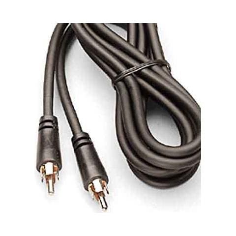 2m RCA M / M Cable 2m RCA RCA Nero cavo video composito - Foto 1