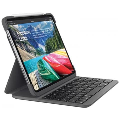 SLIM FOLIO PRO tastiera per dispositivo mobile QWERTZ Tedesco Grafite Bluetooth - Foto 1