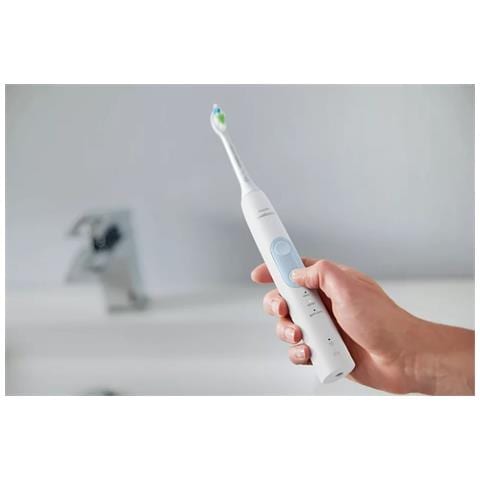 Spazzolino Elettrico Ricaricabile a 3 modalità HX6859/29 Sonicare ProtectiveClean 5100 Colore Bianco - Foto 5
