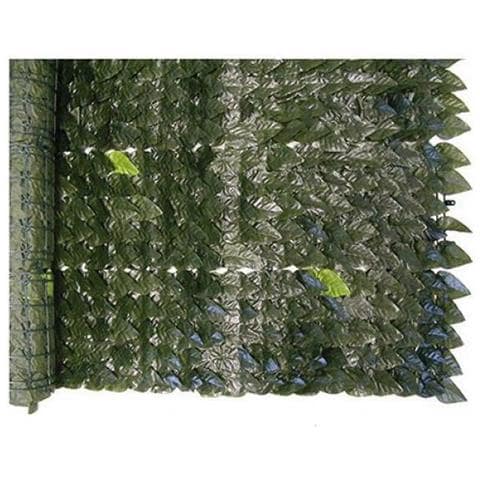 Siepe Artificiale Foglie Di Lauro Mt 1,5 X 20 Lif - Foto 1