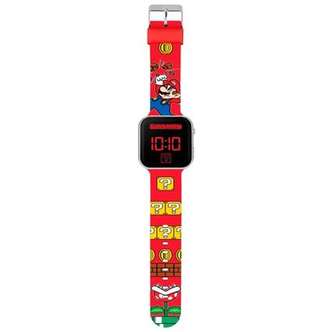 Orologio Bimbo Ds Import Gsm4107 Super Mario Digital Led Rosso - Foto 1