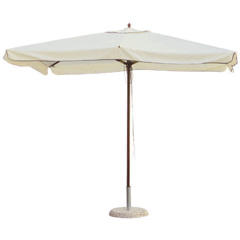 Ombrellone da giardino a sbalzo con palo in alluminio 400 x 300 cm sabbia 020008618