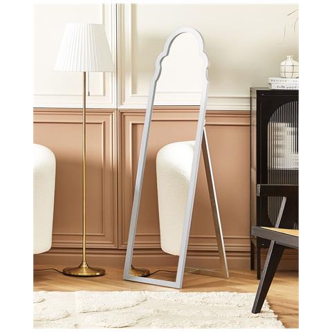 Specchio Da Terra Argento 40 X 150 Cm Chatillon - Foto 1