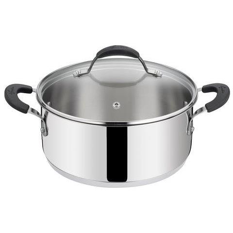 Casseruola Lagostina 012896032426 TEMPRA semi fonda con coperchio Acci - Foto 1