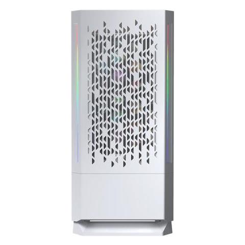 Case MX430 Aria RGB Midi Tower ATX / Micro ATX / Mini-ITX Porte USB USB 3.0 x 2/USB 2.0 x 1 / Microfono x 1 / Audio x 1 / Pulsante di Rese Bianco - Foto 1