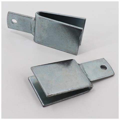 1 Piastra Di Messa A Terra Per Pali Con Profilo A Z Per Rete Di Protezione Da Animali Selvatici, Rete Per Zona Boschiva, Rete Annodata, Rete Pastorale - Foto 1