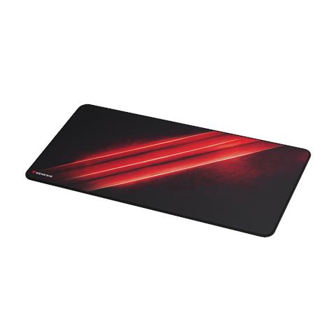 Carbon 500 Maxi Flash G2 Tappetino per mouse per gioco da computer Nero, Rosso - Foto 1