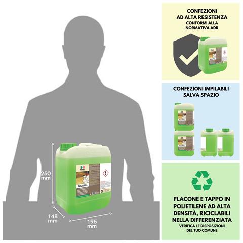 Pulibrill 5lt - Come Pulire Il Legno - Foto 2