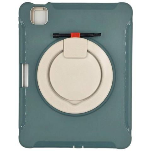Cover Per Ipad Pro 11"" Con Supporto Rotante E Porta Stylus - Verde Elegante - Foto 1