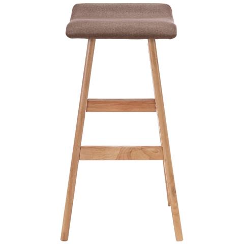 Lusso Casadino -  Sedia Da Bar Grigio Talpa In Tessuto - Foto 1