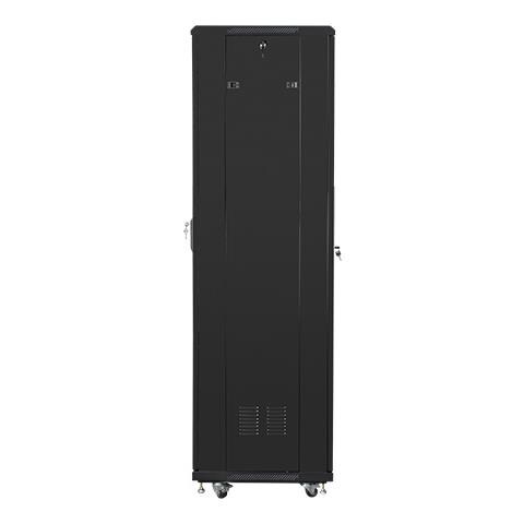 Lanberg FF01-6642-12B, Rack indipendenti, 42U, 800 kg, Lucchetti, Griglie, Piedini regolabili - Foto 2