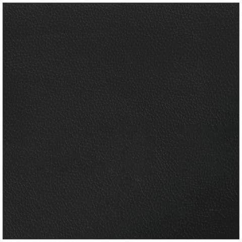 Divano Letto da Terra 2 in 1 Nero 112x174x55 cm Similpelle - Foto 9