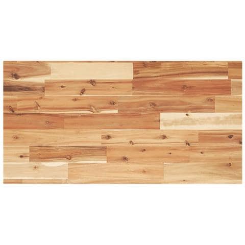 Ripiano a Parete 100x40x2cm Legno Massello Acacia Rifinito Olio - Foto 1