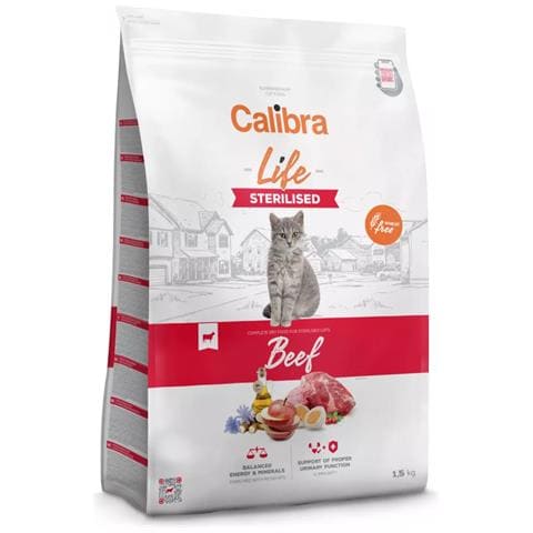 8595706700450 cibo secco per gatti 1,5 kg Adulto Manzo - Foto 1
