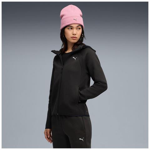 Evostripe Full-zip Hoodie Dk 68814101, Donne, Nero, Xs - Foto 2