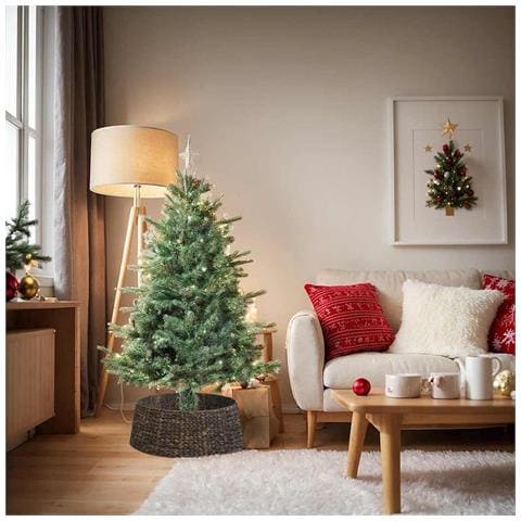 Collare per Albero di Natale Nero 75 x 75 x 25 cm - Foto 2