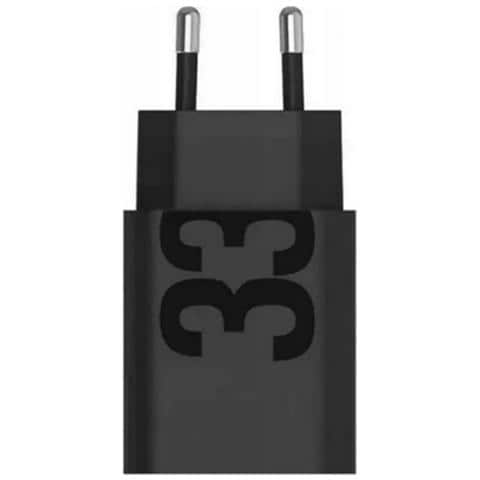 Caricabatterie Originale Da Parete Per Casa Usb Mc-332 Turbo Power 33w Black Bulk - Foto 1