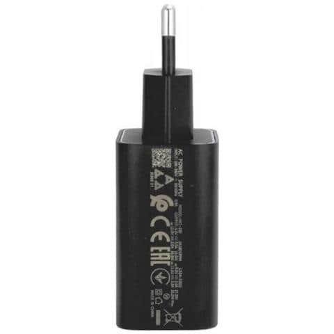 Caricabatterie Originale Da Parete Per Casa Usb Mc-332 Turbo Power 33w Black Bulk - Foto 3