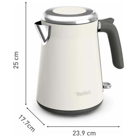 Collection KI666AE0 bollitore elettrico 1,7 L 2400 W Avorio - Foto 2
