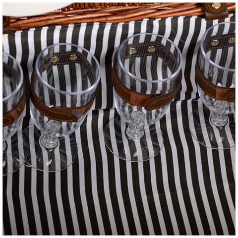 Cestino Pic-nic Marrone 40x28x19h - Foto 8