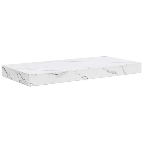 Scaffale da parete Marmo Bianco 50 x 23 x 4 cm - Foto 1