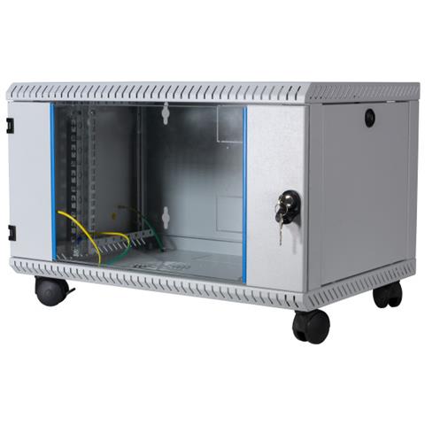 691712VGR. 60 rack 12U Da parete Grigio - Foto 5