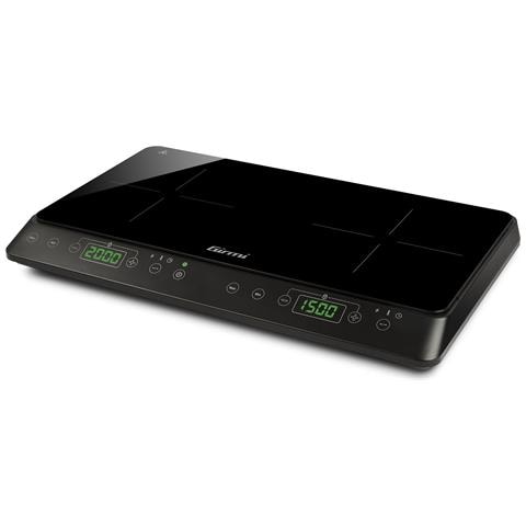 PI51 Nero Superficie piana 56 cm Piano cottura a induzione 2 Fornello (i) - Foto 3
