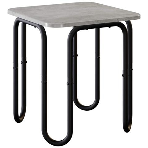Tavolino da salotto Grigio Cemento 40 x 40 x 45 cm - Foto 1