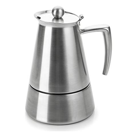 62076 Macchina da caffè per 6 tazze, 6 pezzi, argento - Foto 1