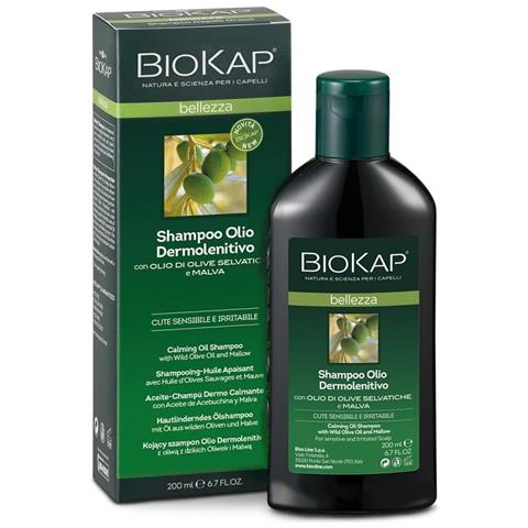 Biokap Bellezza Shampoo Olio Dermolenitivo 200 ml Biosline - Foto 1