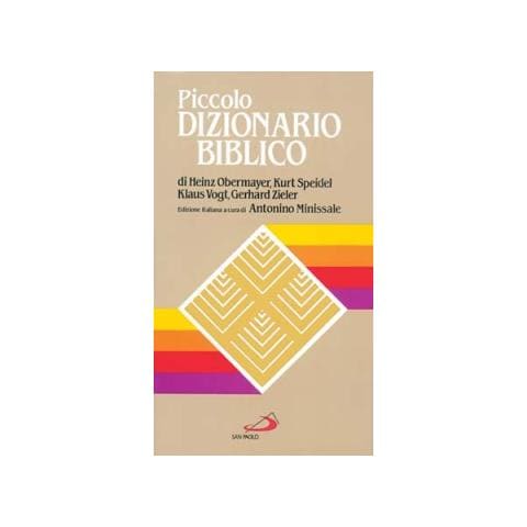 A. Minissale - Piccolo dizionario biblico - Foto 1
