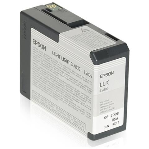 C13T580900 Cartuccia Ink Originale Nera Chiaro Chiaro Stylus Pro 3800/3880 - Foto 1