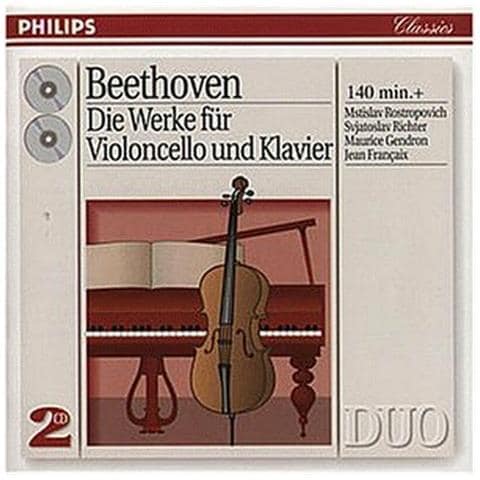 Beethoven: Complete Music for Cello & Piano (1994) , CD-R, 700 MB, 12 cm, Portagioielli - Foto 1