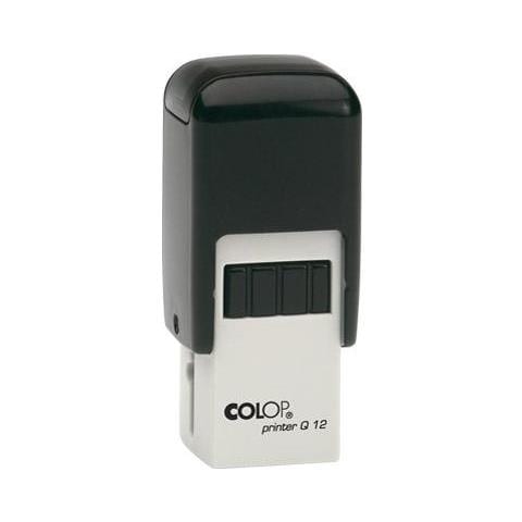 Timbro Colop Q12 Quadrato Autoinchiostrante Personalizzato Colop Q12 12x12mm Qualità Professionale - Foto 1