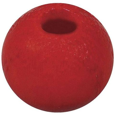 115 Pezzi - Perline In Legno Lucido Resistenti Ø6mm - Colore Rosso - Foto 1