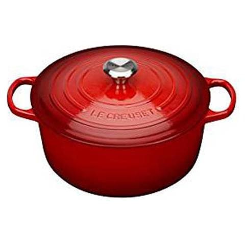 Casseruola tonda ghisa 28cm evolution ciliegia cocotte - Foto 1